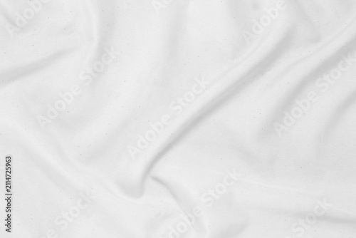 white cloth background soft wrinkled fabric patrem and surface