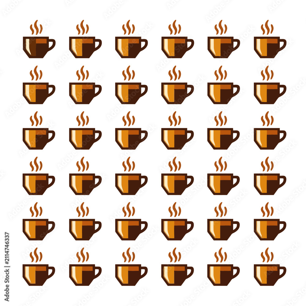 Fototapeta premium coffee cup icon