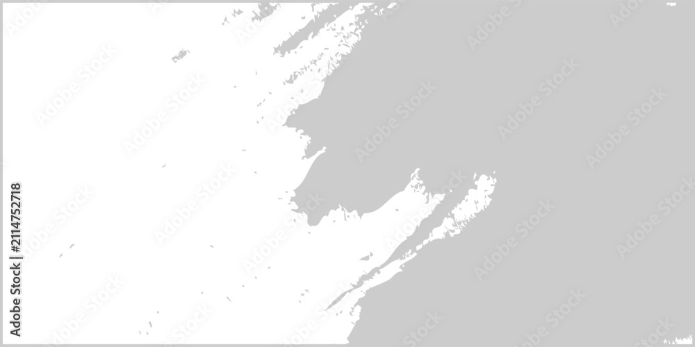 Fototapeta premium White Minimal Abstract Corner Frame Background with Thin Gray Border and Clean Modern Layout creative background eps10