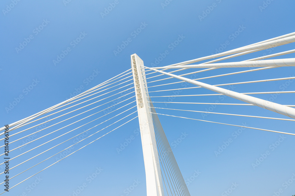 Obraz premium Millenium Bridge in Podgorica, Montenegro