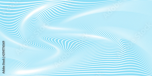 An abstract light blue background with dynamic circular lines.