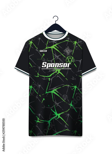 Vector sponsor jersey t shirt design