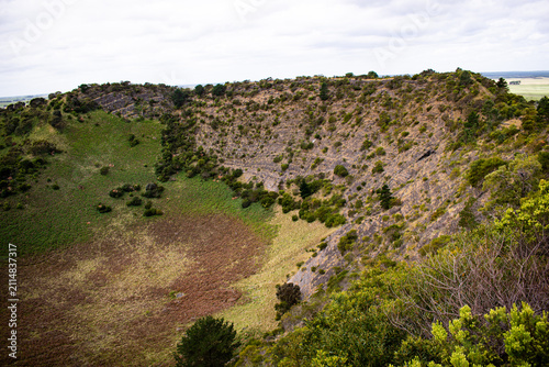 Foto Mount Schank is a 100 m high dormant volcano in the southeast corner of South Australia, near Mount Gambier