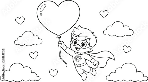 baby super man vector design