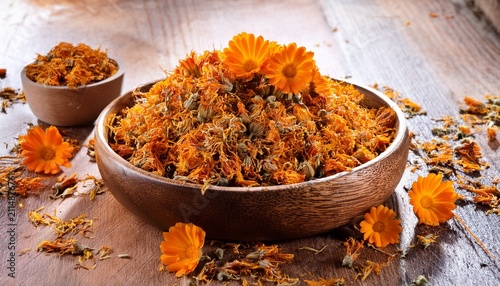 Dried Calendula Herb Flowers