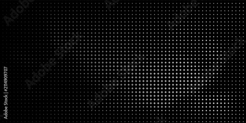 Konstfotografi Vector halftone dots background, illustration hatbox