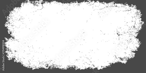 Принти на полотні Textured white powder or dust cloud explosion with gritty particles against a dark background, evoking energy and impact