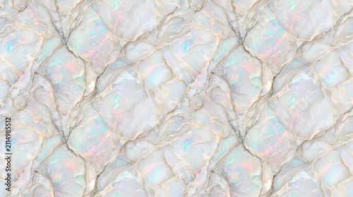 Abstract Iridescent Texture – Fluid Art Background