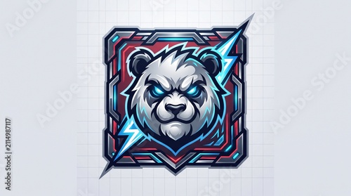 Gaming team mascot emblem