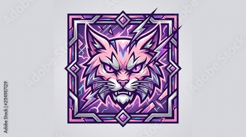 Gaming team mascot emblem