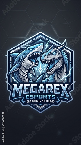 Gaming team mascot emblem