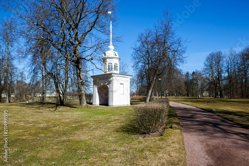 Gate of the Amusing Fortress of Peter III. Oranienbaum. Lomonosov. Saint Petersburg. Russia