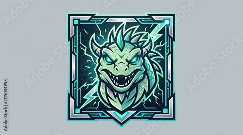 Gaming team mascot emblem