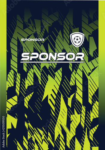 ABSTRACK JERSEY SOCCER FOOTBALL DESIGN BACKGROUND