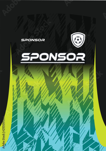 ABSTRACK JERSEY SOCCER FOOTBALL DESIGN BACKGROUND