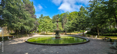 Принти на полотні Fountain in Saint-Pierre Park, Calais, France