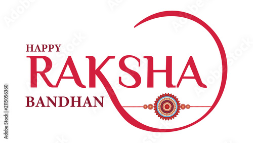 Foto Raksha Bandhan, typography, banner, calligraphy, text, and