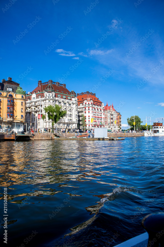 Fototapeta premium Strandvägen Östermalm, Stockholm
