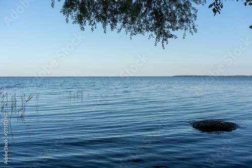 Badestelle an der Müritz bei dem Sembzin