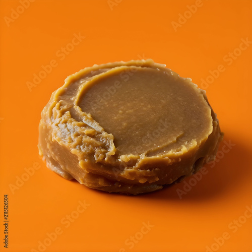 Smooth peanut butter dollop...
