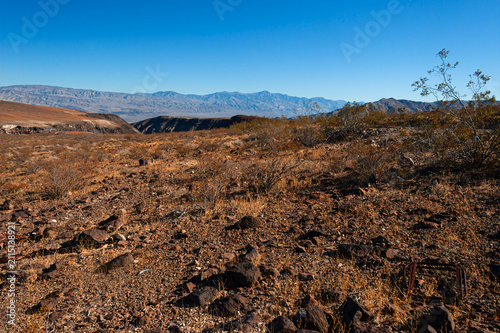 Obraz na plátně Father Crowley Vista Point in the Death Valley National Park, located on Califor
