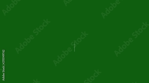 Circle sparkle burst animation with firework explosion lines, glowing trails, glitter particles, doodle motion graphics, seamless 4K loop, abstract radial blast  green background.