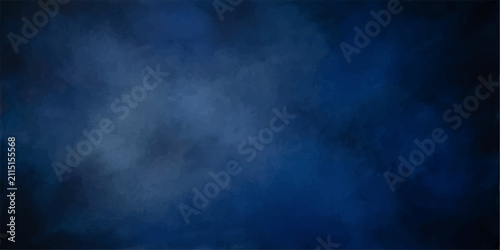 Canvastavla Mysterious Blue Haze: An ethereal expanse of deep blue and white smoke swirls and drifts, creating an abstract, moody atmosphere of mystery and depth