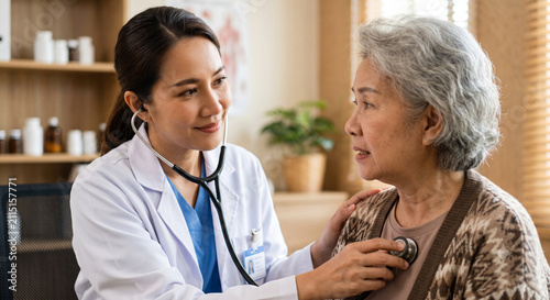 Caring Female Doctor