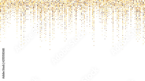 Golden Christmas Background with Shining Stars and Golden Star Pattern Festive Vector Illustration  Wallpaper Design for Holiday Decoration Backdrop