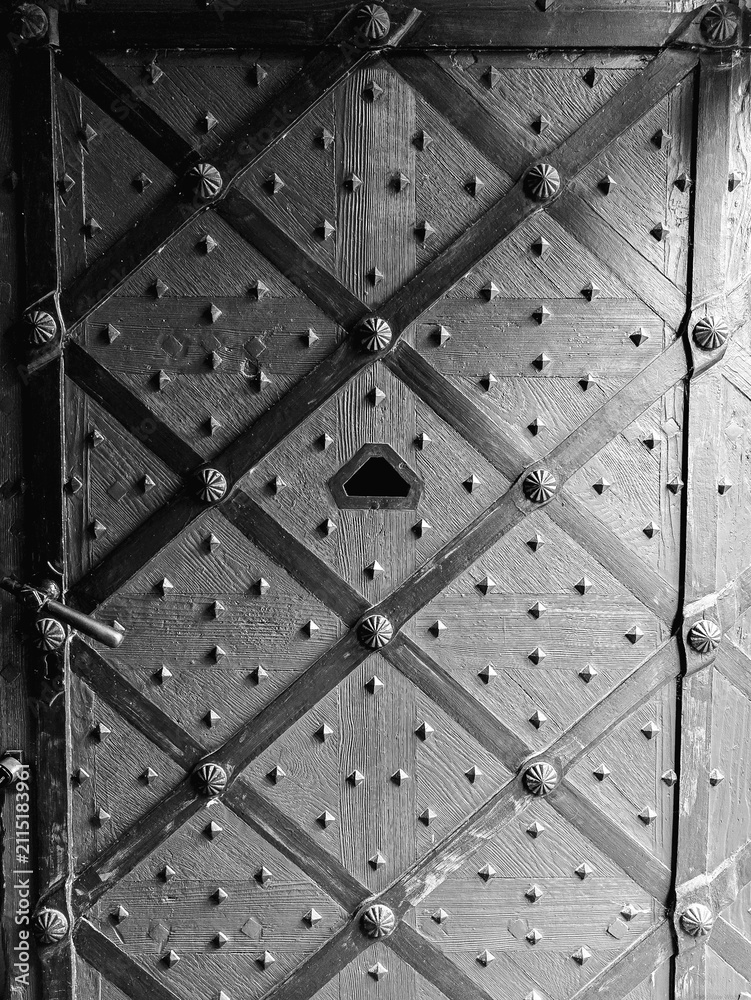 Obraz premium old metal door