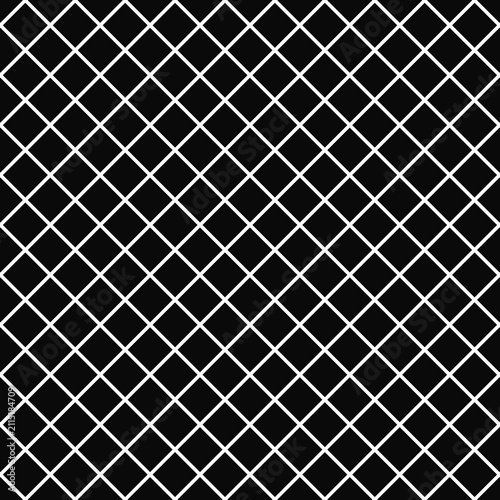 White diagonal crisscross lines forming diamond pattern on black background  geometric design element transparent background