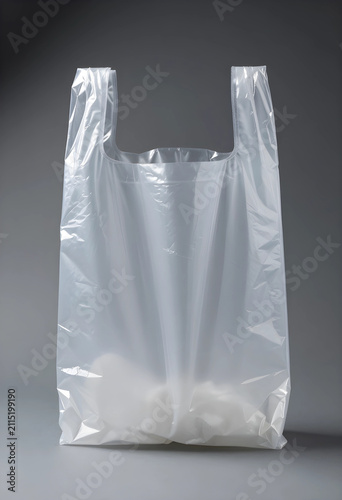 Empty transparent plastic s...