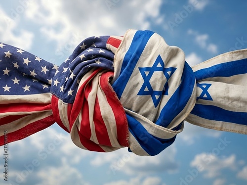 Geopolitical Tension and Conflict of USA and Israel. For international political conflict, geopolitical tension, controversial foreign policy, military alliance debate, and global diplomatic struggle