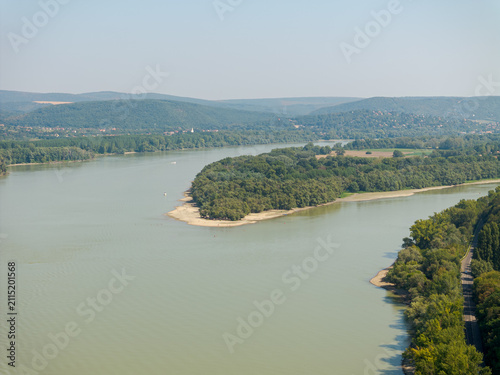 Obraz na plátne The peak of Szentendre Island, Kisoroszi, Hungary