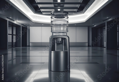Modern water cooler with a ...