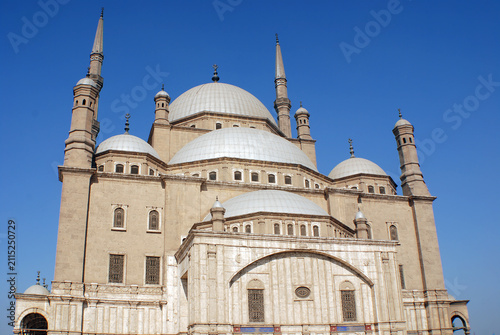 Fotografía GIZA, EGYPT: Mosque of Muhammad Ali Pasha or Alabaster Mosque is a Ottoman mosqu