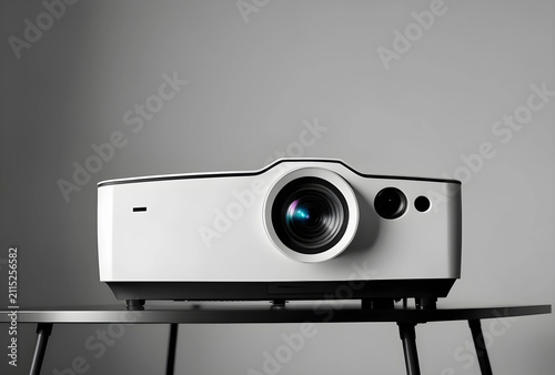 White multimedia projector ...
