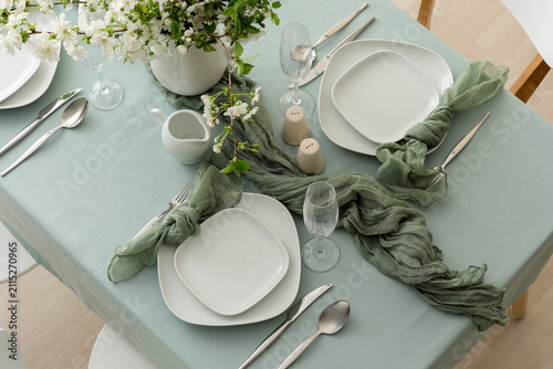 Elegant table setting with ...