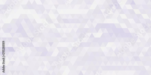 Soft Purple Geometric Triangle Background With Abstract Mosaic Pattern And Pastel Texture For Design