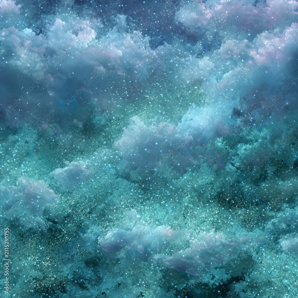 Fototapeta premium Abstract Ocean Depths - A Textured Underwater Scene with Light and Shadow.