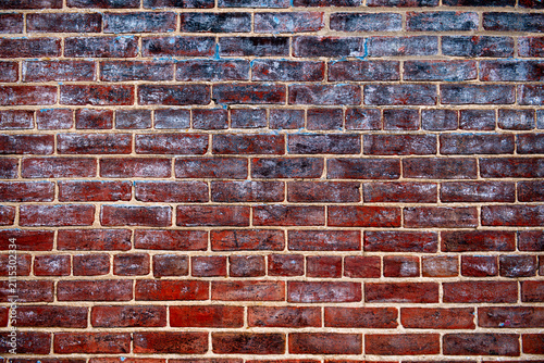 Cuadro en lienzo Bricks on wall background