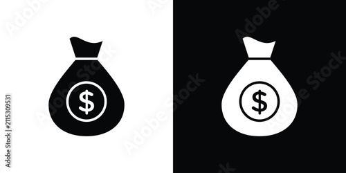 Fixed deposit icon simple artwork group