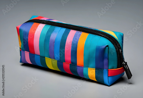 Colorful striped pencil cas...