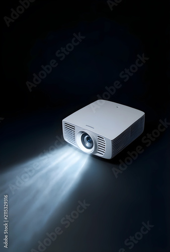 White multimedia projector ...