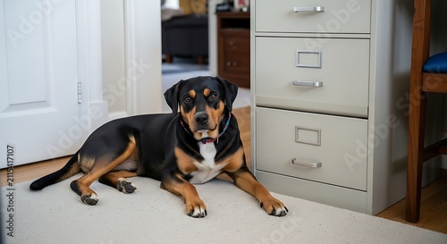portrait of a dog