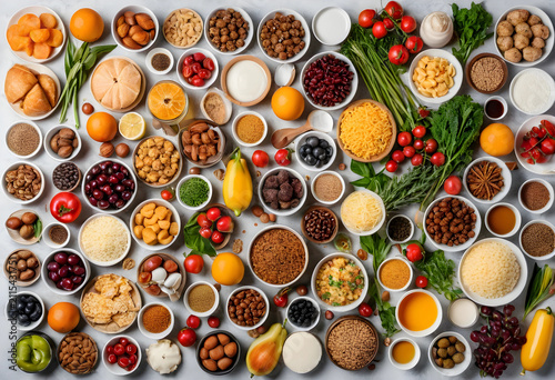 Abundant variety of healthy...