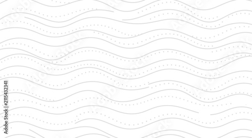 Delicate wavy line pattern on light minimalist background.