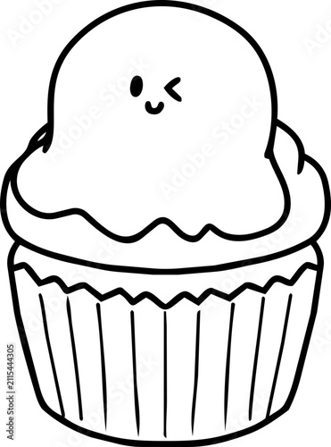 Coloring Cute Ghost Halloween slogan retro design t-shirt design.