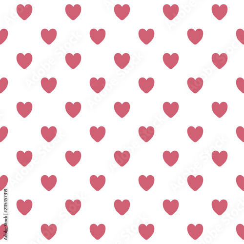  Hearts Seamless Pattern-Pink