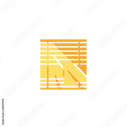 Minimalist golden calendar grid icon representing scheduling and time management planning for modern digital productivity tools